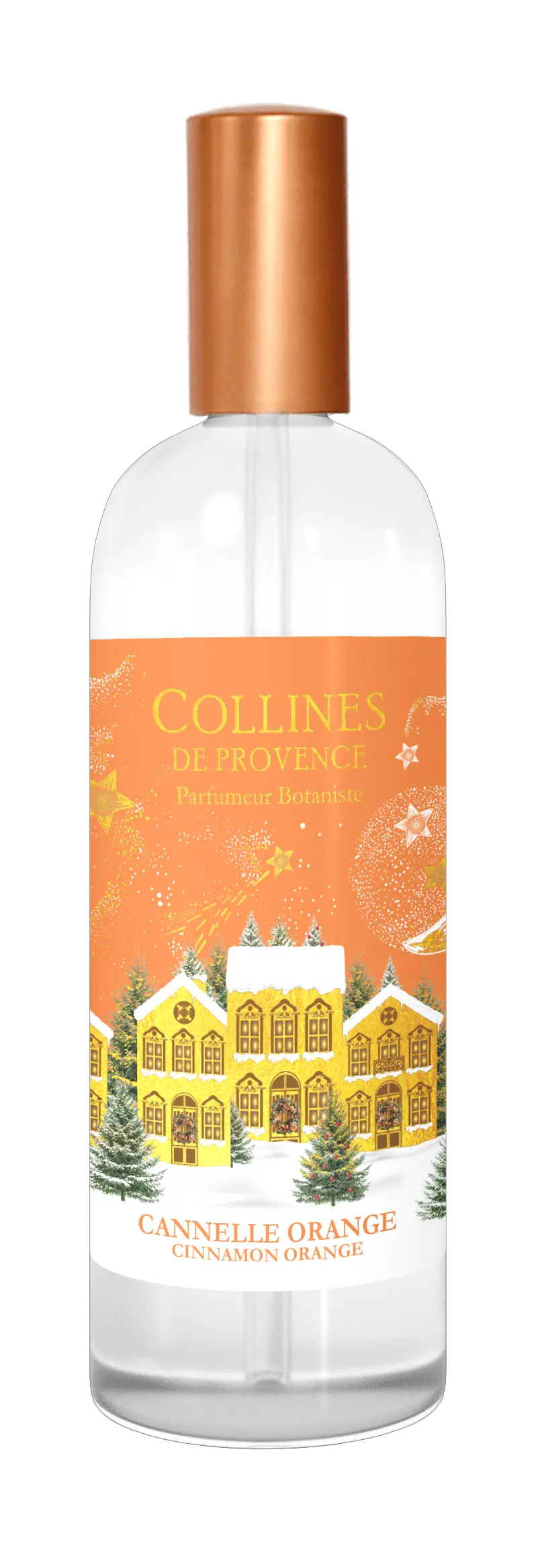 Parfum d'Intérieur Cannelle Orange 100ml Collines de Provence
