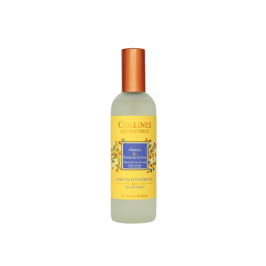 Parfum d'Intérieur Néroli & Fleur de Coton 100ml Collines de Provence