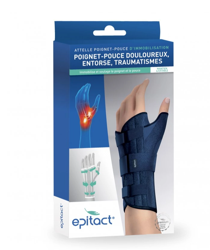 Attelle Poignet Pouce d'Immobilisation Gauche M Epitact