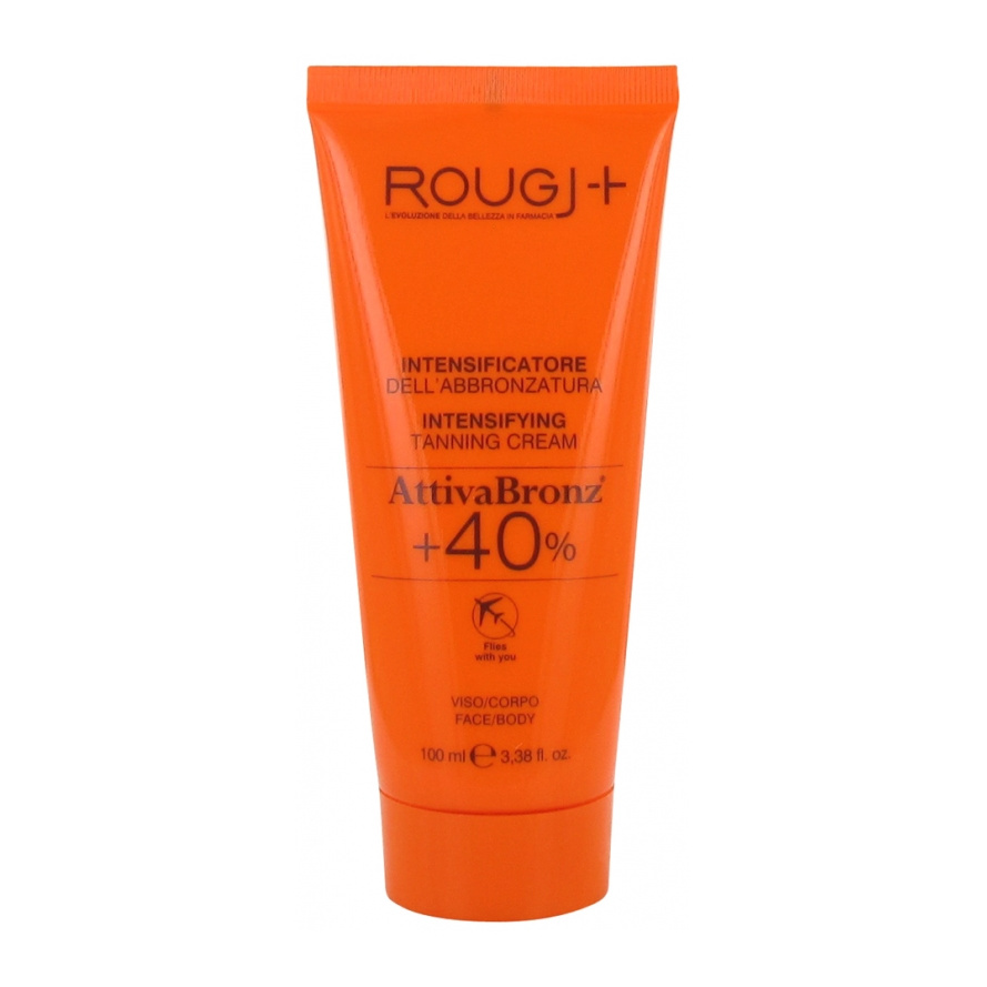 AttivaBronz + 40% Crème Intensificateur de Bronzage 100ml RougJ