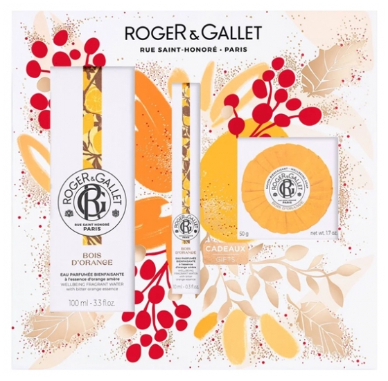 Roger & Gallet Bois d'Orange Coffret Trio Parfumé 2022