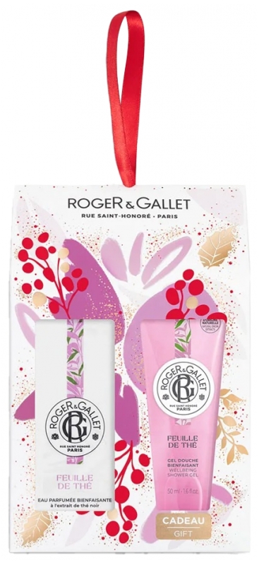 Roger & Gallet Feuille de Thé Coffret Petit Rituel Parfumé 2022