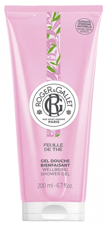 Gel Douche Bienfaisant Feuille de Thé 200ml Roger & Gallet