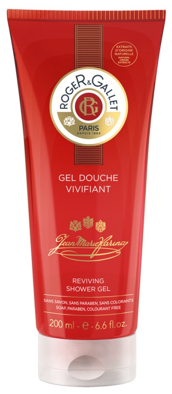 Gel Douche Vivifiant Jean-Marie Farina 200ml Roger & Gallet
