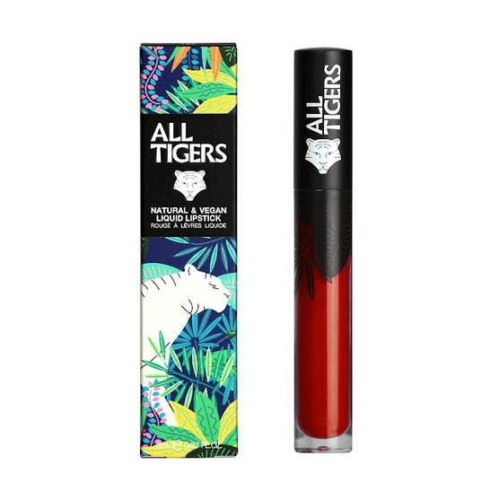 Rouge à Lèvres Liquide Rouge Bordeaux All Tigers