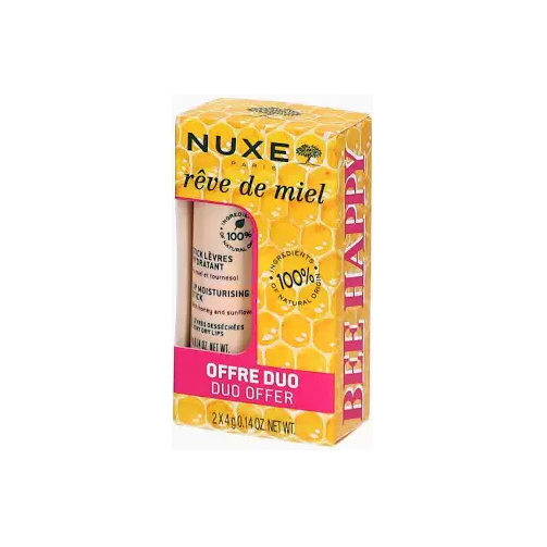 Rêve de Miel Stick Lèvres 2x4g Nuxe