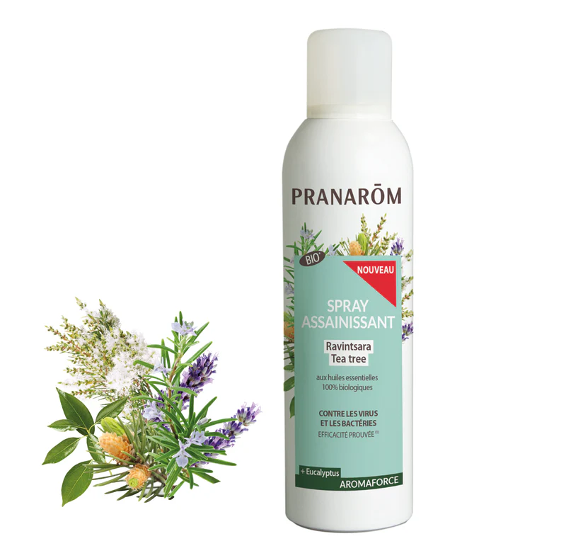 Spray Assainissant Ravintsara Tea Tree 400ml Pranarôm