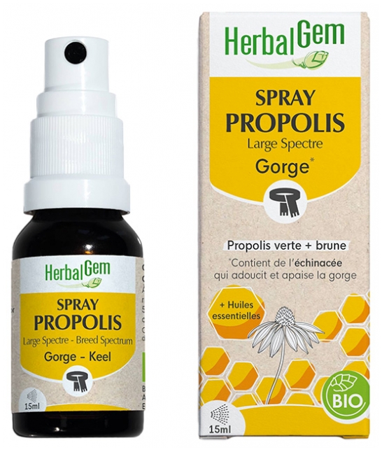 Spray Propolis Large Spectre 15ml HerbalGem