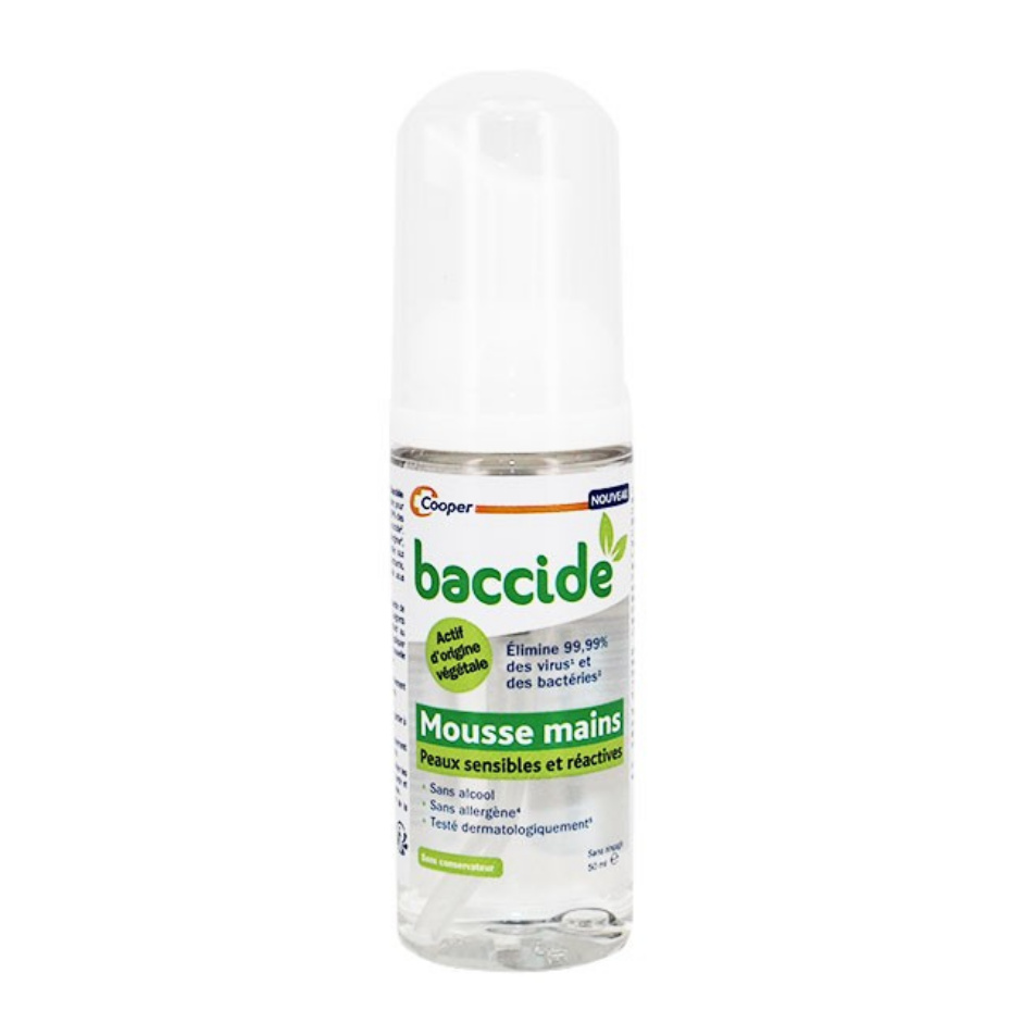 Baccide Mousse Végétale Cooper