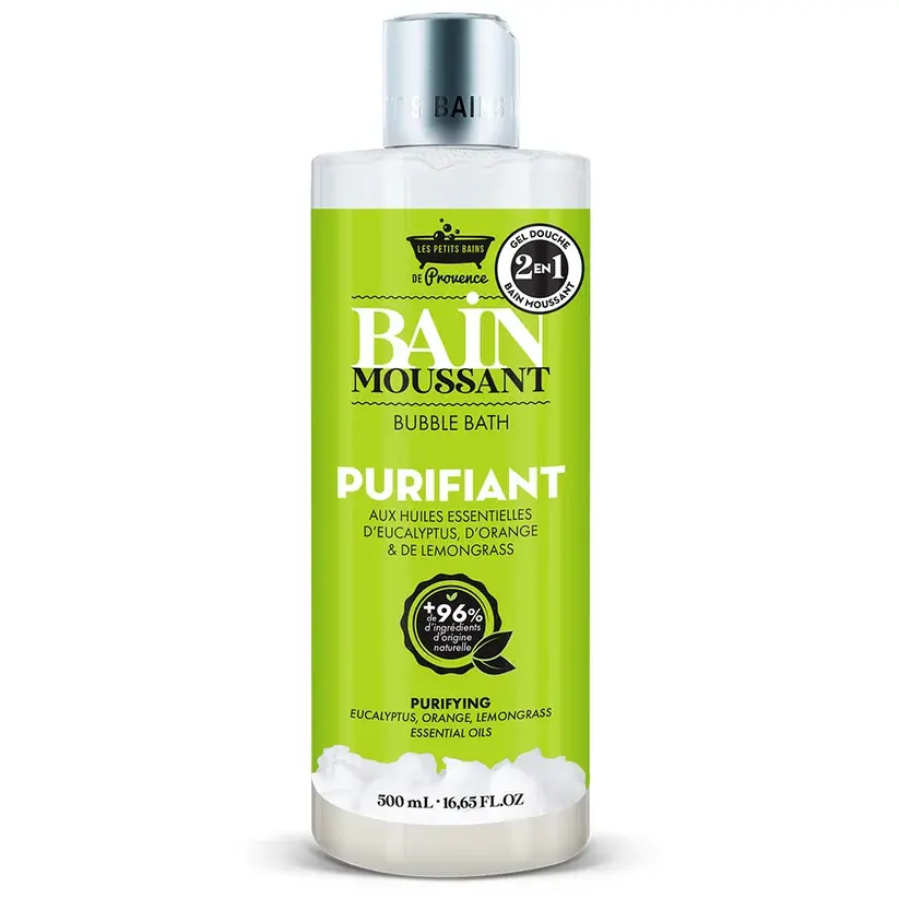 Bain moussant Purifiant Les Petits Bains de Provence