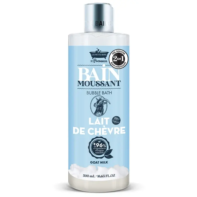 Bain moussant lait de Chèvre Les Petits Bains de Provence