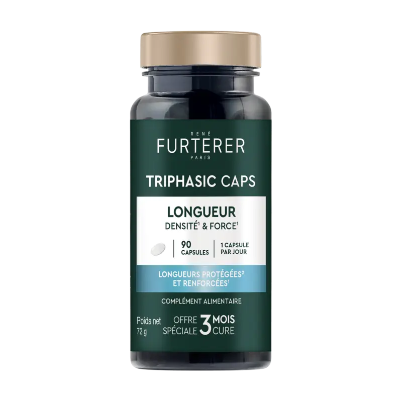 Triphasic Caps Longueur 90 capsules René Furterer