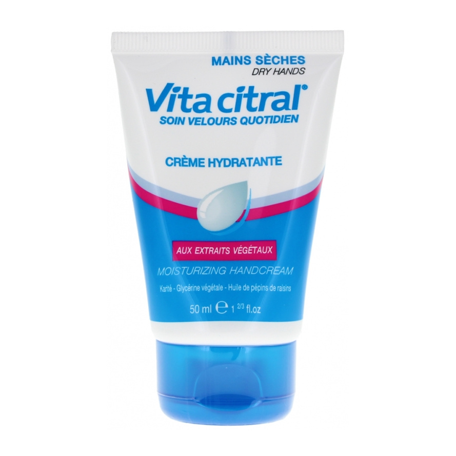 Vita Citral Soin Velours Quotidien Crème Hydratante Mains Sèches 50 ml