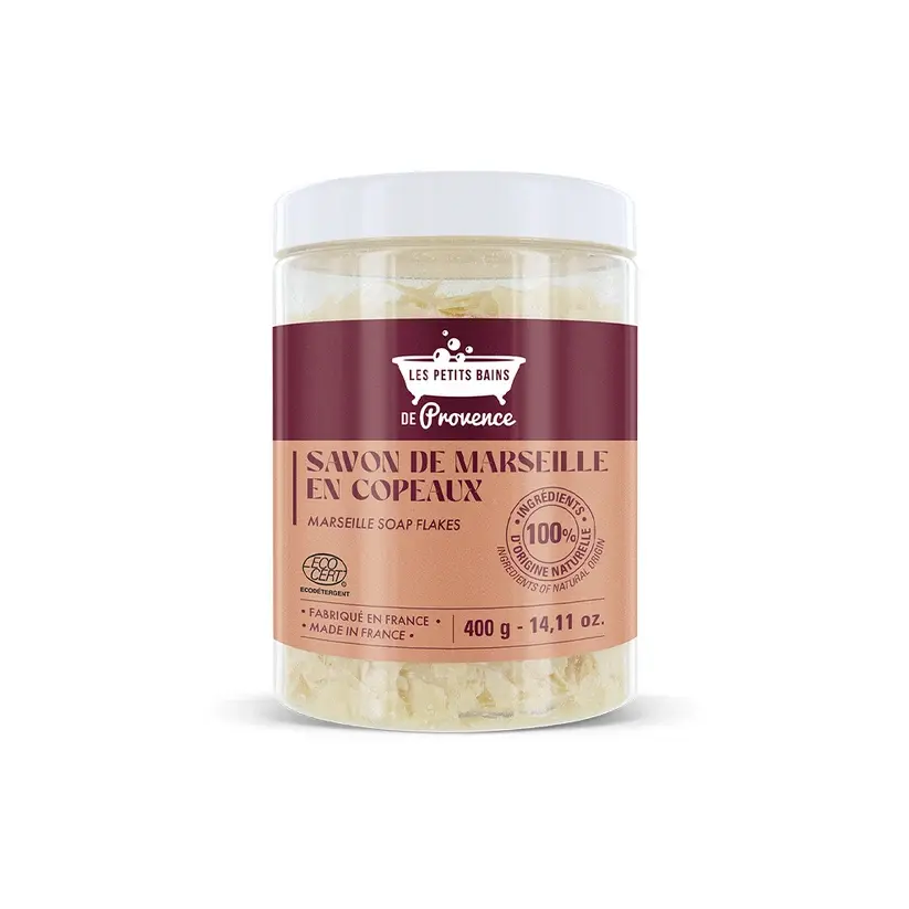 Savon de Marseille en Copeaux 400 g Les Petits Bains de Provence