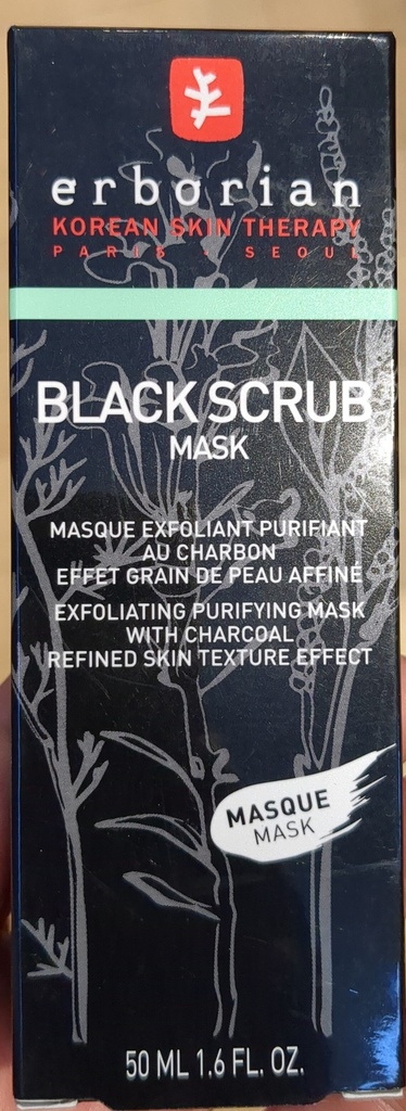 Black Scrub Mask 50ml Erborian