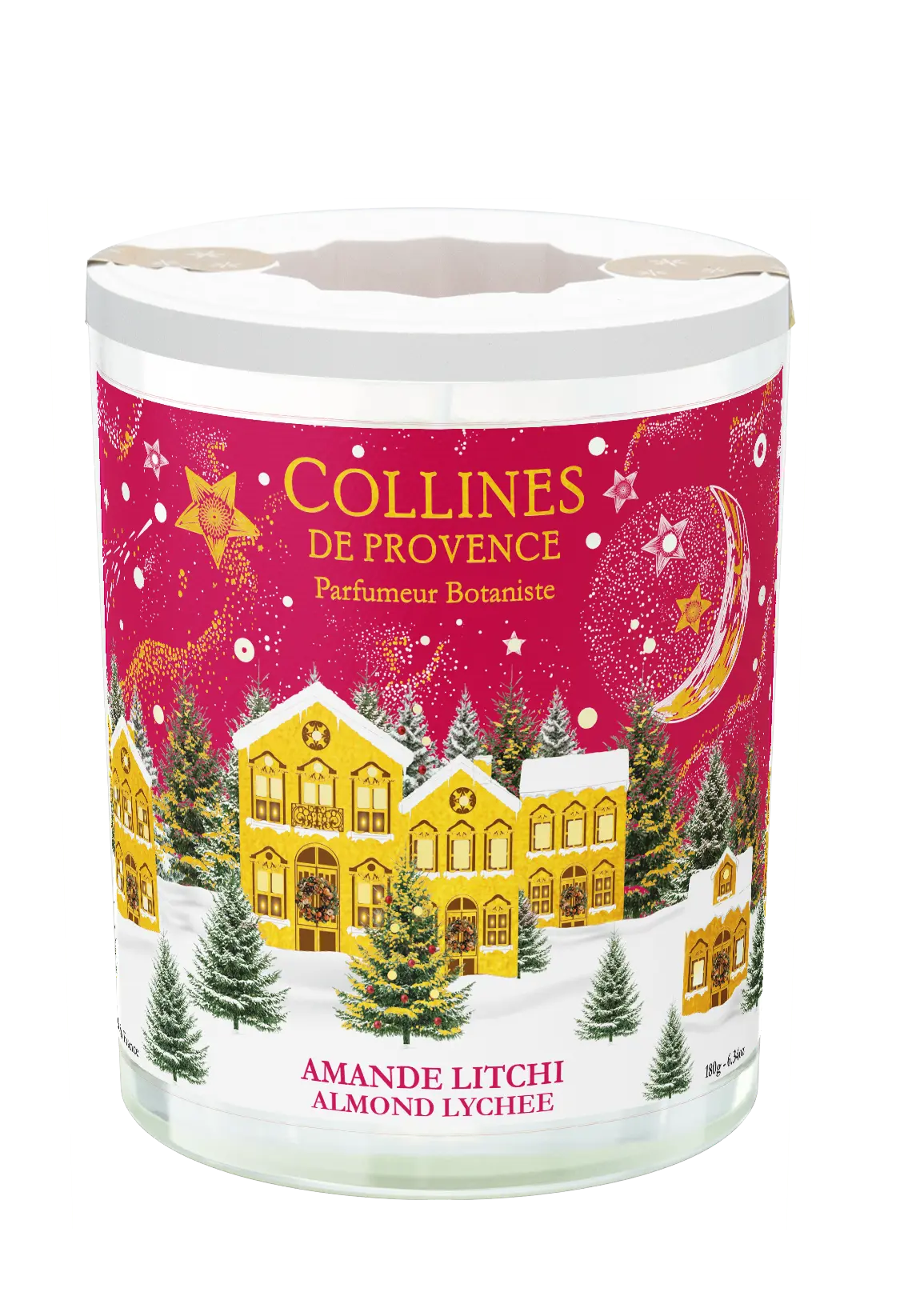 Bougie Parfumée Amande Litchi Collines de Provence