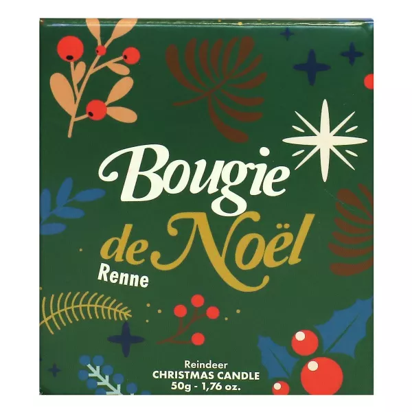 Bougie noel Renne Les Petits Bains de Provence