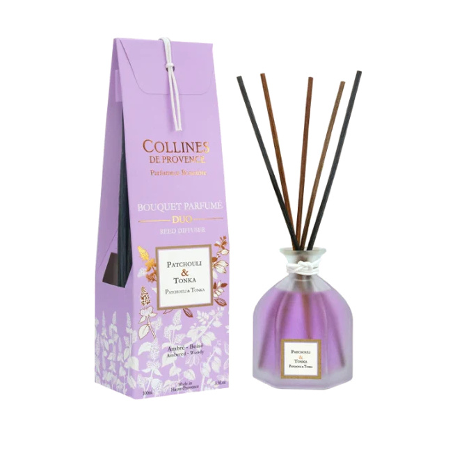 Bouquet parfumé Patchouli Tonka Collines de Provence