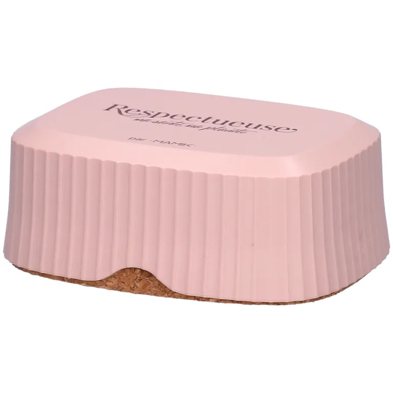 Boîte de Transport Rose pour Cosmétiques Solides Respectueuse