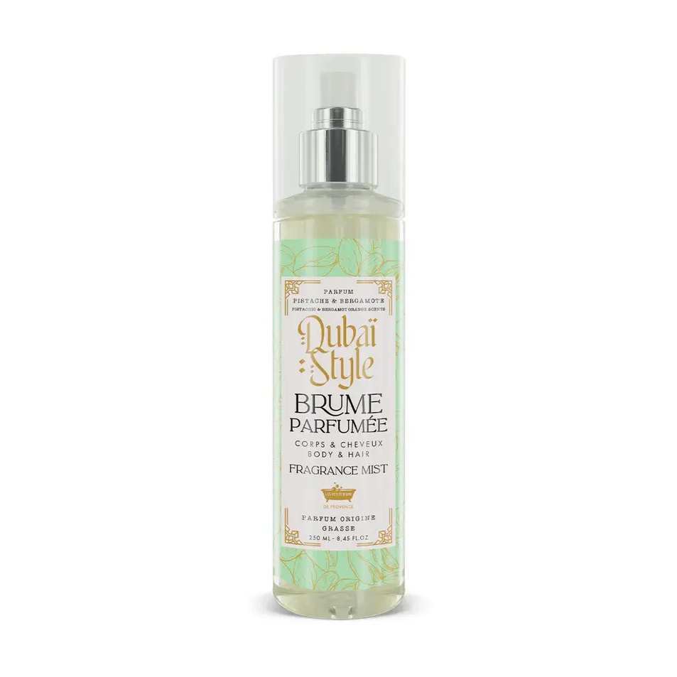 Brume Dubai Style Pistache & Bergamote 250ml Les Petits Bains de Provence