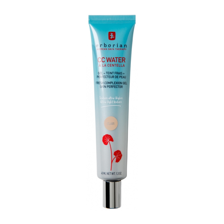 CC Water à la Centella Gel Teint Frais Perfecteur de Peau 40ml Erborian