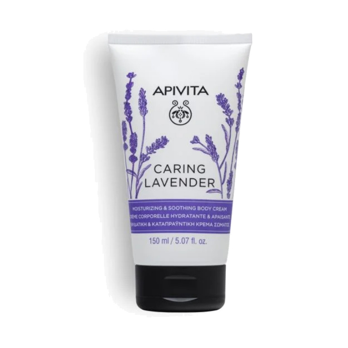Crème Corporelle Hydratante et Apaisante Caring Lavender Apivita