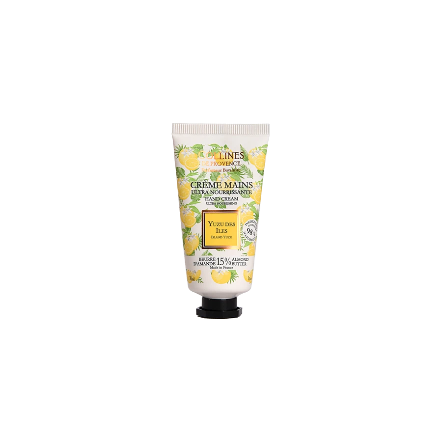 Crème Mains Yuzu des Îles 30ml Collines de Provence