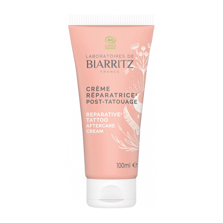 Crème Réparatrice Post-Tatouage Bio 100 ml Laboratoires de Biarritz