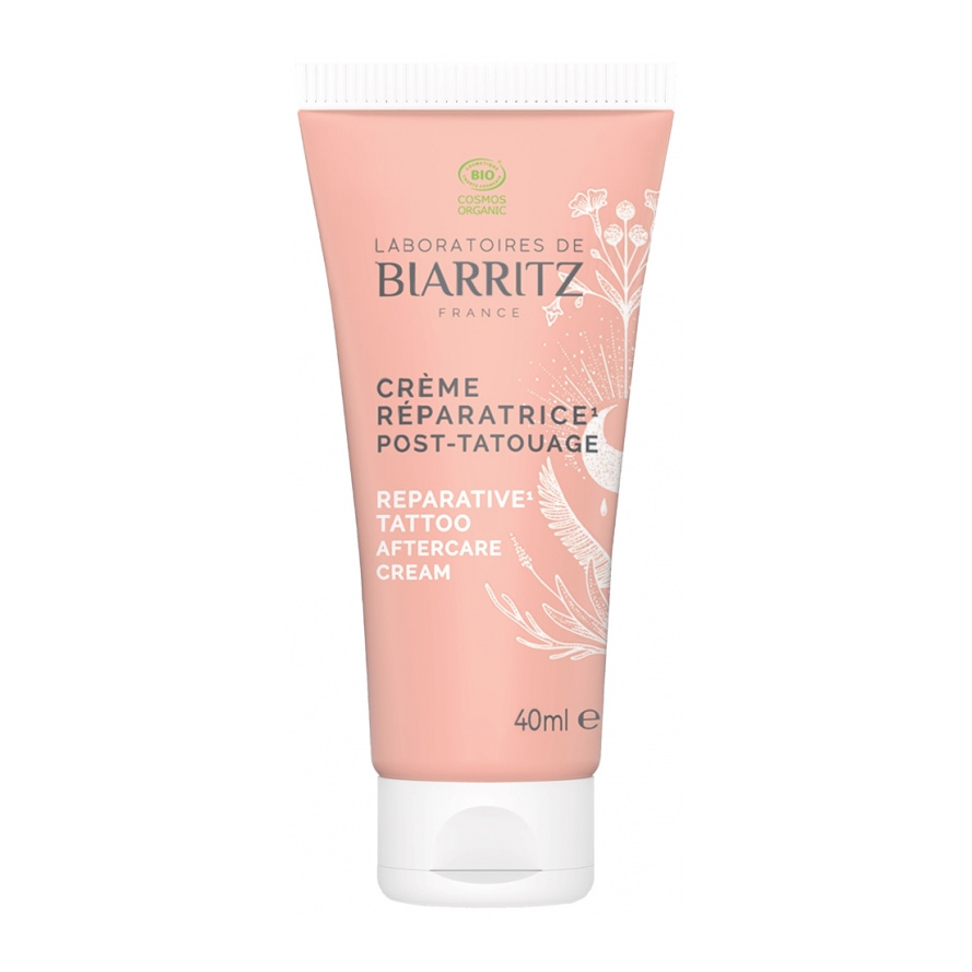 Crème Réparatrice Post-Tatouage Bio 40 ml Laboratoires de Biarritz